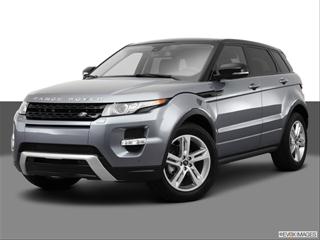 2013 Land Rover Range Rover Evoque Front angle medium view